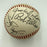 Mickey Mantle Joe DiMaggio Pie Traynor Hall Of Fame Multi Signed Baseball JSA