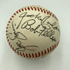Mickey Mantle Joe DiMaggio Pie Traynor Hall Of Fame Multi Signed Baseball JSA