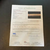 Rare 1987 St. Louis Cardinals NL Champs Team Signed Game Issued Bat With JSA COA