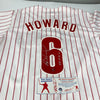 Ryan Howard Signed & Inscribed "58 HR's" Philadelphia Phillies Jersey With COA
