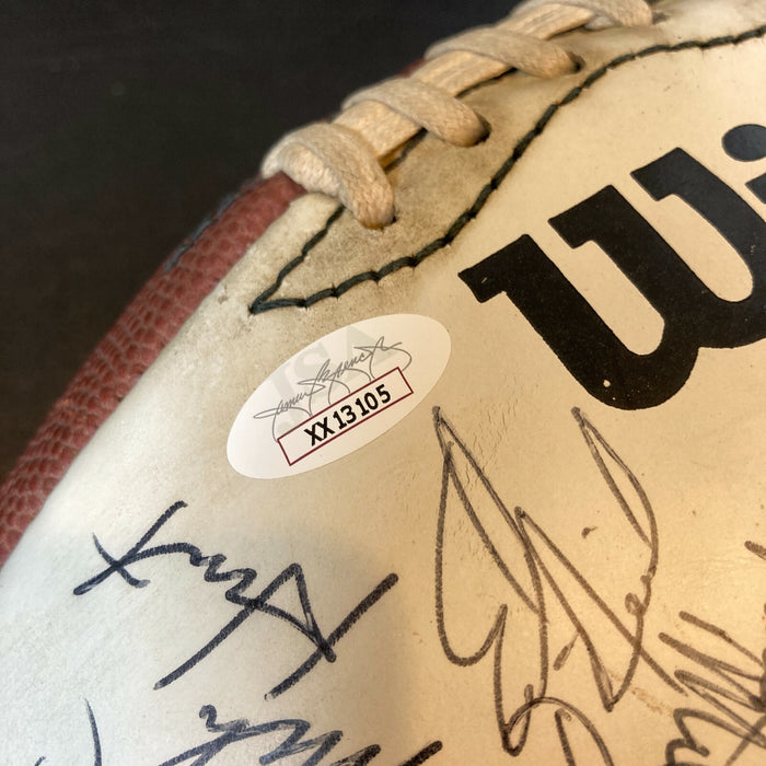 1980 Green Bay Packers Team Signed Wilson NFL Football 50+ Sigs JSA COA