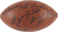 Quarterback HOF Legends Multi Signed Football 23 Sigs Bart Starr Joe Namath PSA