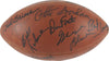 Quarterback HOF Legends Multi Signed Football 23 Sigs Bart Starr Joe Namath PSA