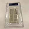 Ron Cey Signed 1975 Los Angeles Dodgers Ticket PSA DNA MINT 9