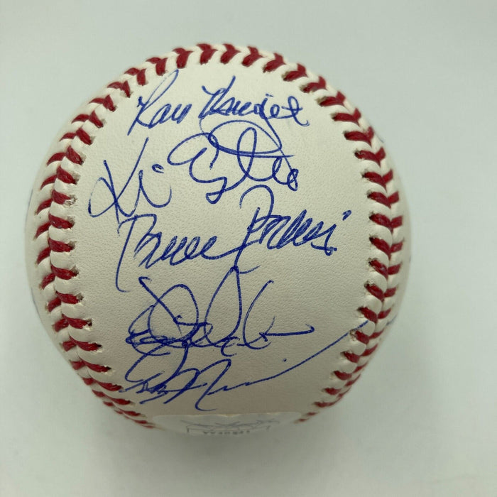 1986 New York Mets World Series Champs Team Signed Major League Baseball JSA COA