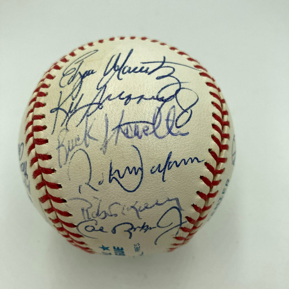 1994 All Star Game Team Signed Baseball Cal Ripken Jr. Ken Griffey Jr. JSA COA