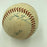 1960's Cincinnati Reds & NBC Broadcasters Signed Baseball 7 Signatures JSA COA