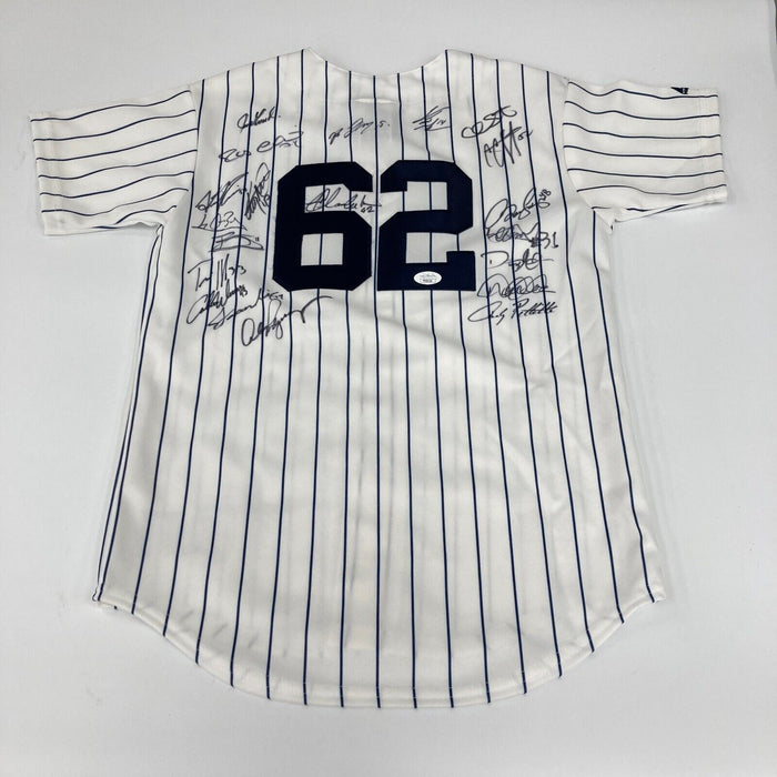 2013 Yankees Team Signed Jersey Derek Jeter Alex Rodriguez Ichiro Suzuki JSA COA