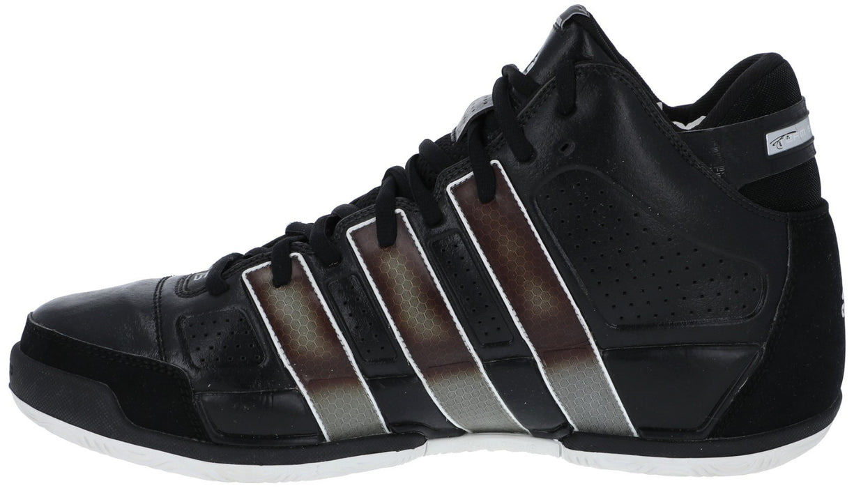 Tim Duncan Signed 2009 Game Used Adidas Sneakers Shoes MEARS & Beckett COA