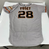 Buster Posey Photo Matched Signed 2017 Game Used San Francisco Giants Jersey