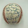 Willie Mays Willie Mccovey Sandy Koufax Hall Of Fame Multi Signed Baseball JSA