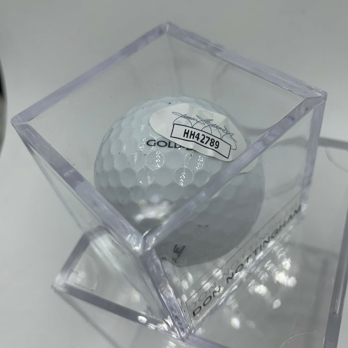 Don Nottingham Signed Autographed Golf Ball PGA With JSA COA