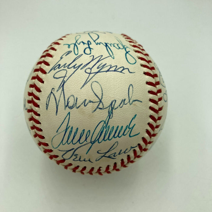 Cy Young Award Winners Signed Baseball Sandy Koufax Tom Seaver 25 Sigs JSA COA