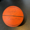1985-86 Boston Celtics NBA Champs Team Signed Mini Basketball Larry Bird JSA COA