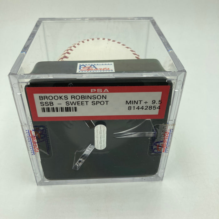 Brooks Robinson 15X All Star Signed MLB Baseball PSA DNA Graded 9.5 MINT