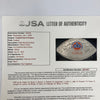 1993 Hall Of Fame Induction Multi Signed Football 27 Sigs JSA COA