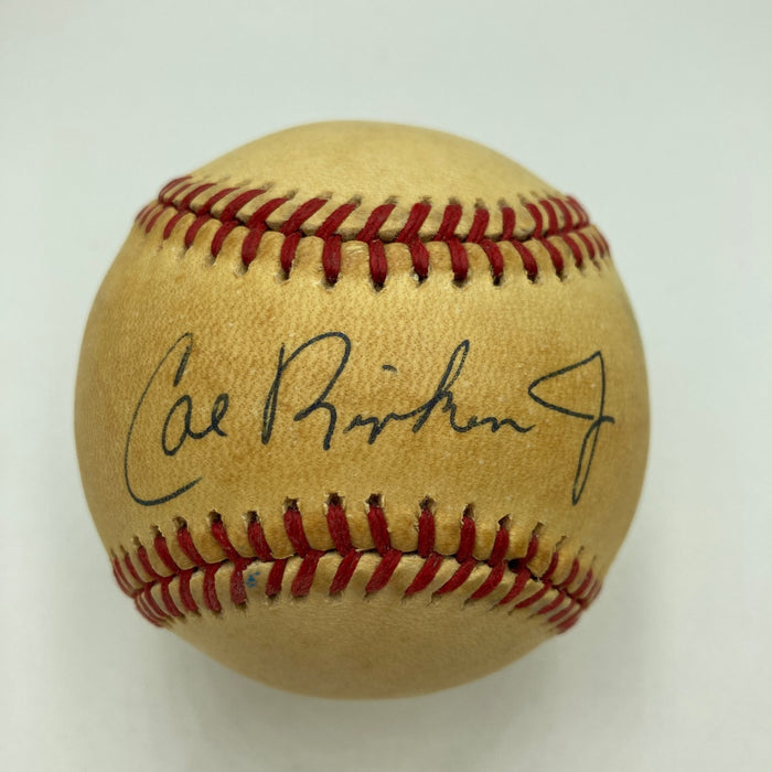 Cal Ripken Jr. Rookie Era Signed American League Baseball PSA DNA COA
