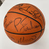 1997-98 Chicago Bulls NBA Champs Team Signed Game Basketball The Last Dance JSA