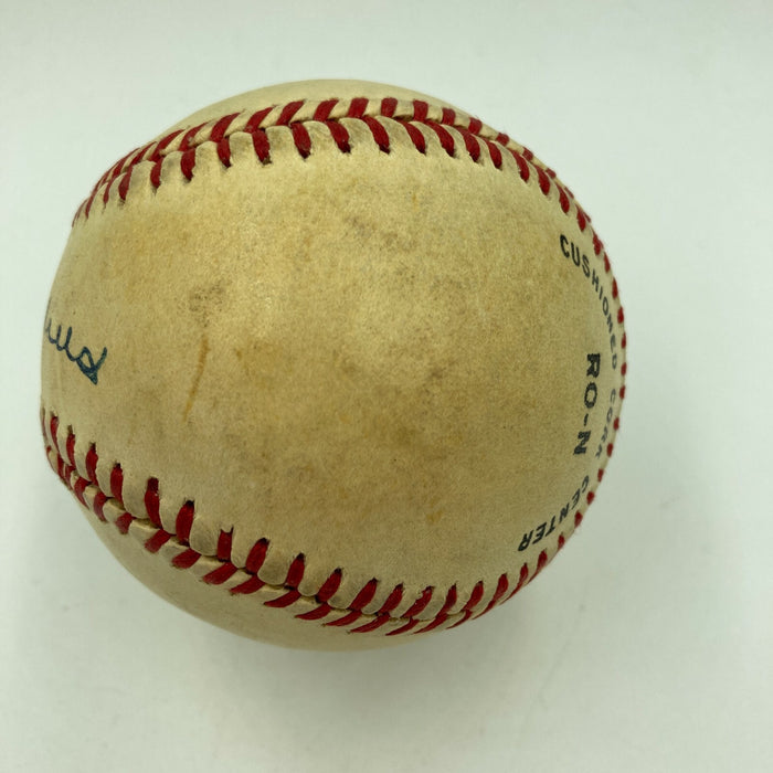 The Finest Willie Wells Single Signed Autographed Baseball Hall Of Fame JSA COA