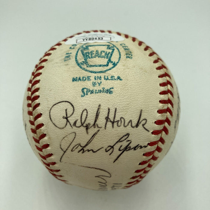 1971 MLB Managers Signed Baseball 13 Sigs Ted Williams Billy Martin JSA COA