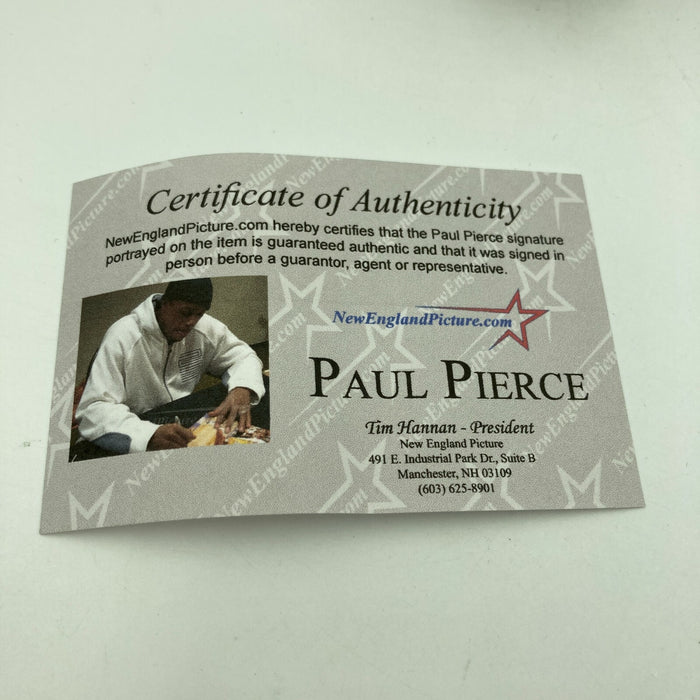 Paul Pierce Signed Autographed Baseball Boston Celtics With Beckett COA