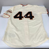 Willie Mccovey Signed San Francisco Giants Authentic Majestic Jersey JSA COA