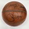 1975-76 Boston Celtics NBA Champs Team Signed Game Used Basketball Beckett COA