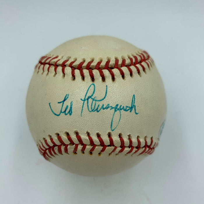 Beautiful Ted Kluszewski Single Signed Autographed Baseball With PSA DNA COA