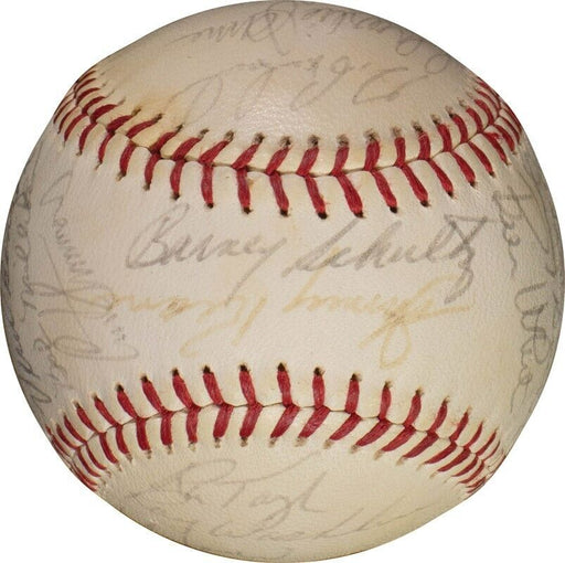 1964 St. Louis Cardinals World Series Champs Team Signed Baseball PSA DNA