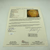Satchel Paige Single Signed Official National League (Feeney) Baseball JSA COA