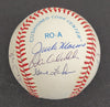 1991 Minnesota Twins World Series Champs Team Signed Baseball JSA COA