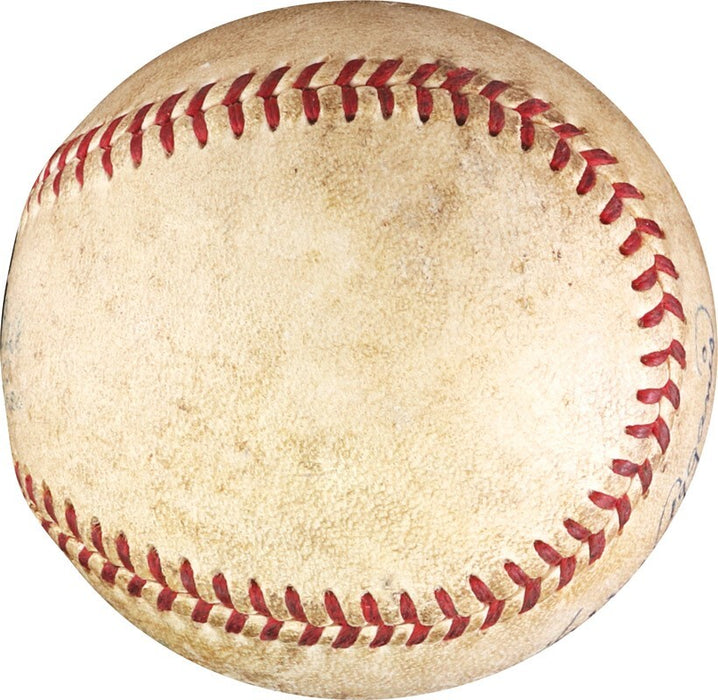 The Finest Harry Agganis Single Signed American League Baseball PSA DNA COA