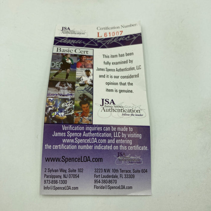 Pee Wee Reese Signed Official National League Baseball JSA COA