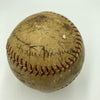 Honus Wagner Heinie Manush  Waite Hoyt HOF Multi Signed Baseball Beckett COA