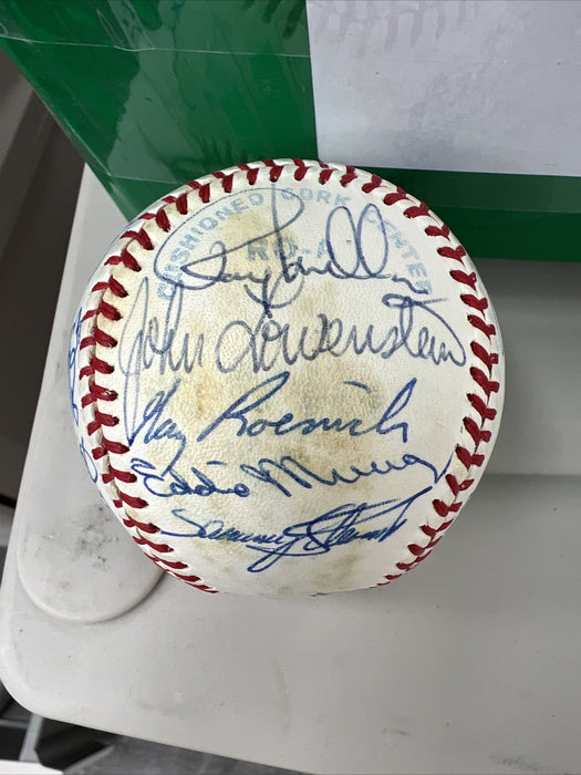 1979 Baltimore Orioles American League Champs Team Signed Baseball PSA DNA COA