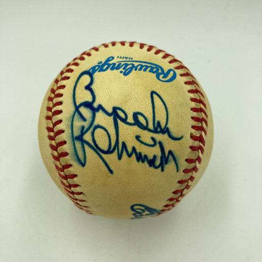Brooks Robinson & Earl Weaver Signed American League Baseball With JSA COA