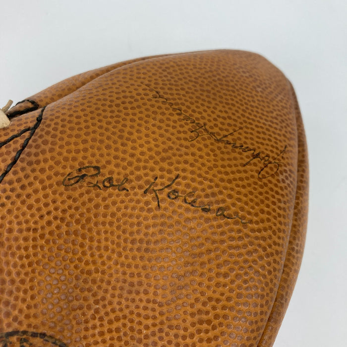 1941 University of Michigan Wolverines Team Signed Spalding College Football JSA