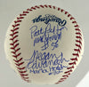 Tom Hanks A League of Their Own Cast Signed Baseball 15 Sigs JSA Certified