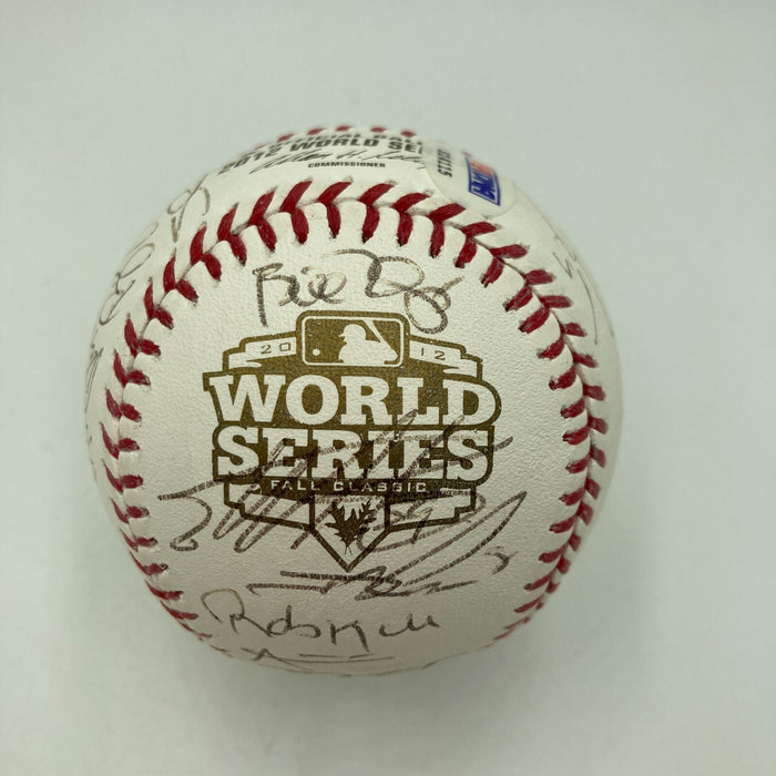 2012 San Francisco Giants World Series Champs Team Signed W.S. Baseball PSA DNA