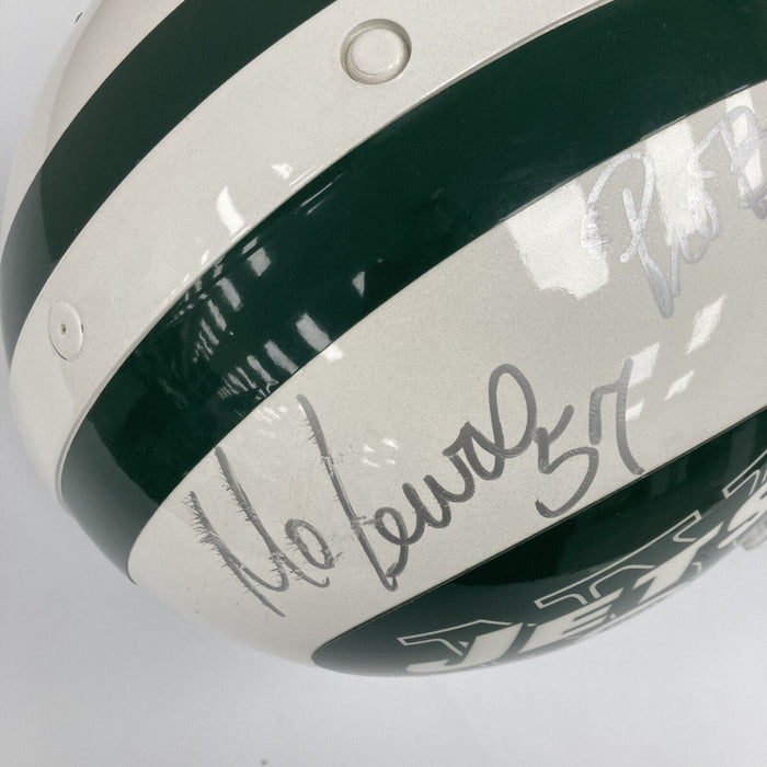 Mo Lewis 1999 Pro Bowl Signed Game Used New York Jets Helmet JSA COA