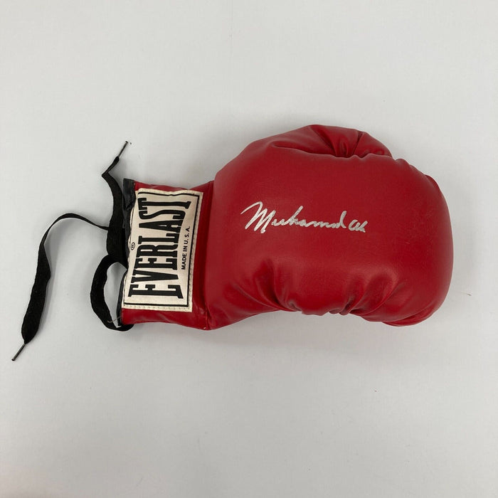 Muhammad Ali & Joe Frazier Signed Autographed Everlast Boxing Gloves JSA COA