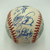 1995 Atlanta Braves World Series Champs Team Signed W.S. Baseball Beckett COA