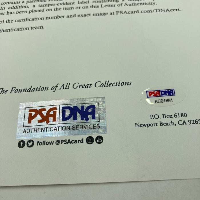 1994 All Star Game National League Team Signed Baseball Barry Bonds PSA DNA COA