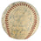 1957 Milwaukee Braves World Series Champs Team Signed Baseball JSA COA