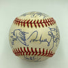 Nice 1993 Minnesota Twins Team Signed AL Baseball With Kirby Puckett COA