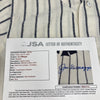 Beautiful Joe Dimaggio Signed New York Yankees Mitchell & Ness Jersey JSA COA