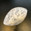 2002 Pro Bowl Team Signed Football 51 Signatures Junior Seau & Ray Lewis JSA COA