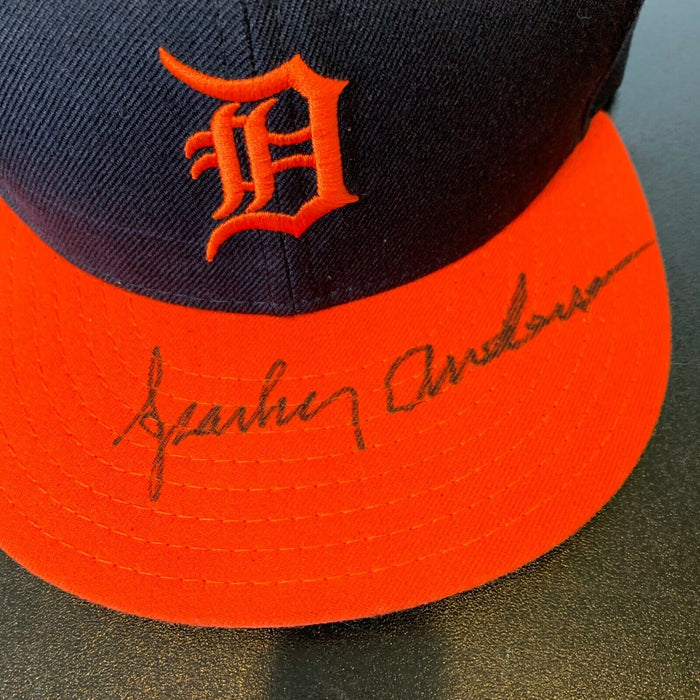 Sparky Anderson Signed Detroit Tigers Game Model Hat Cap With JSA COA