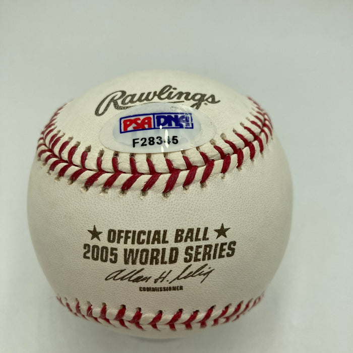 Frank Thomas Signed 2005 World Series Baseball PSA DNA COA