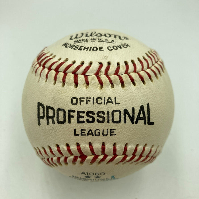 August A. Busch Jr. Single Signed Baseball St. Louis Cardinals Owner JSA COA